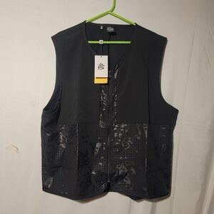 UNDER ARMOUR Men's UA STORM Steph Curry Utility Full-Zip Golf Vest Size 2XL